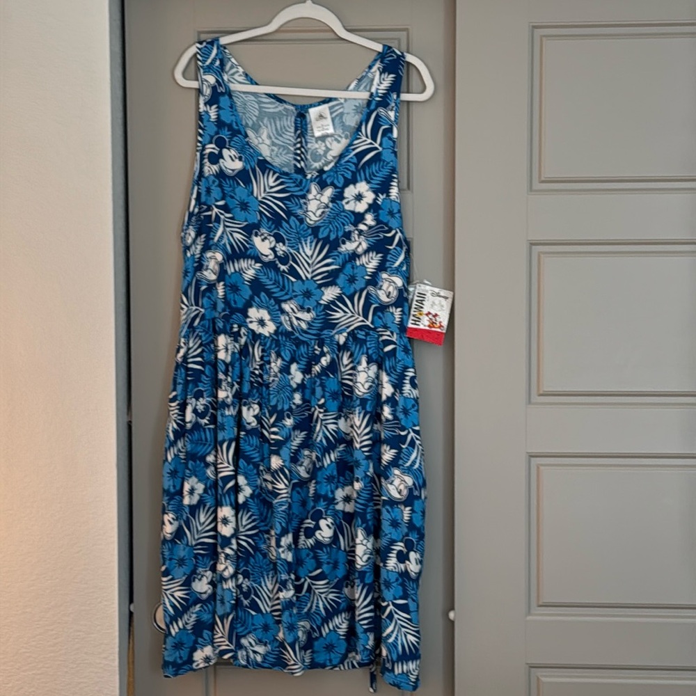 Disney Tropical Print Dress - Picture 1 of 4